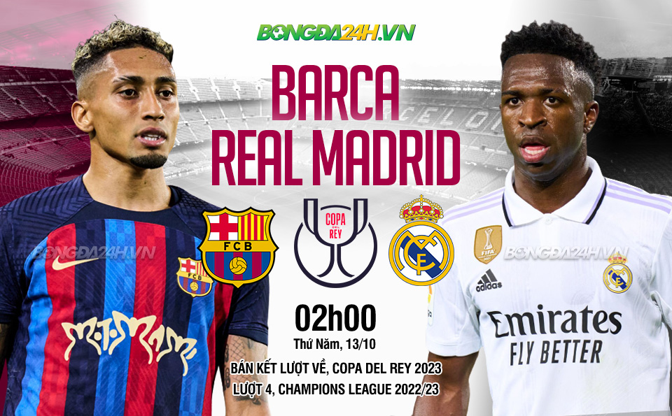 KQBD Copa del Rey Barcelona vs Real Madrid
