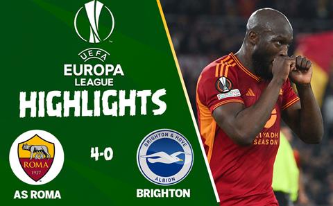 AS Roma vs Brighton Europa League