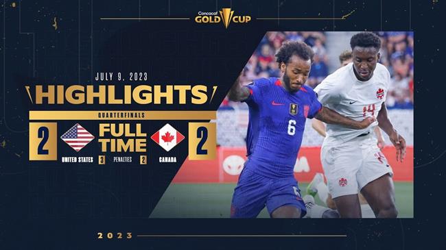 Mỹ vs Canada Gold Cup
