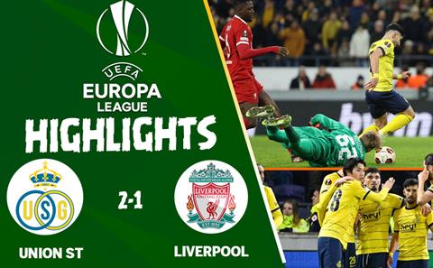 Union St Gilloise vs Liverpool UEFA Europa League